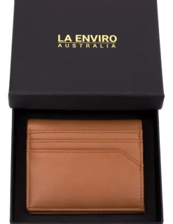 La Enviro Broome Vegan Minimalist Unisex Wallet in Tan