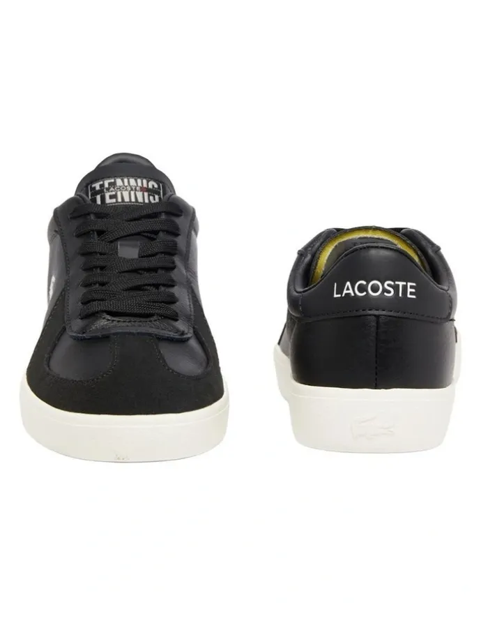 Lacoste Baseshot Pro Sneaker in Blk/Off Wht
