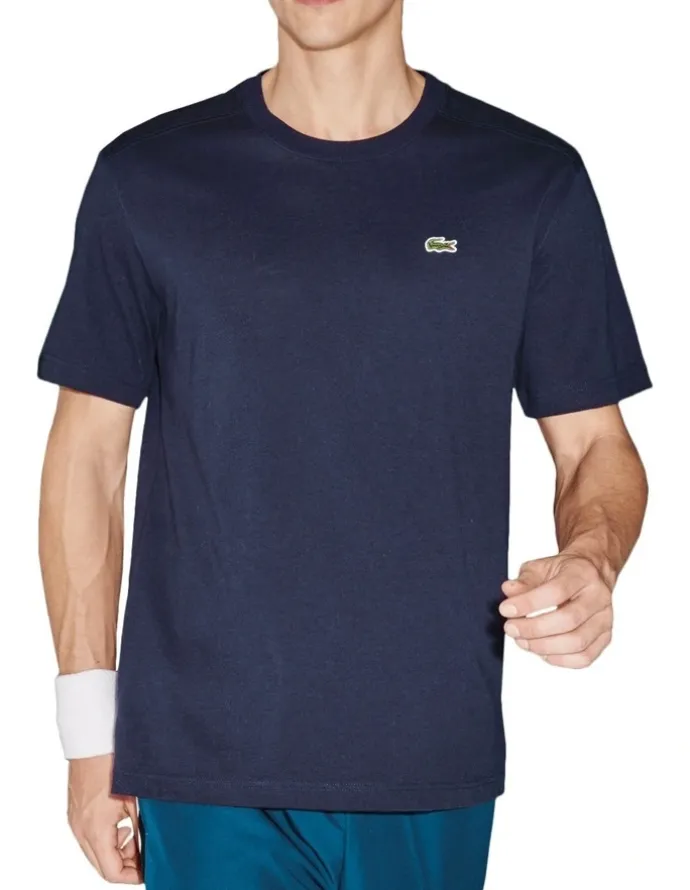 Lacoste Basic Sport Tee in Navy