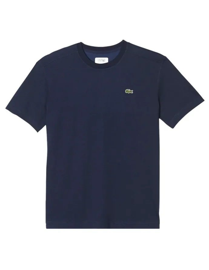 Lacoste Basic Sport Tee in Navy