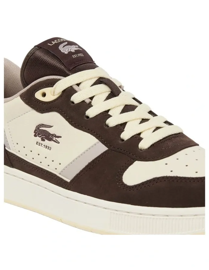 Lacoste T-Clip Sneaker in Dk Drw/Gry