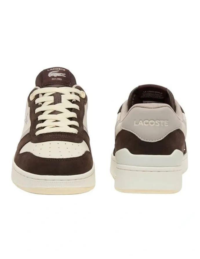 Lacoste T-Clip Sneaker in Dk Drw/Gry