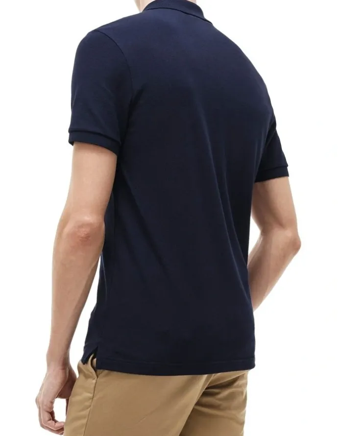 Lacoste Basic Slim Fit Polo Shirt in Navy