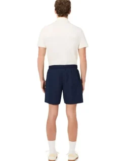 Lacoste Essentials Swim Short in Navy Blue/Green