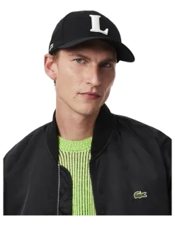 Lacoste Essential Tech Twill Bomber Jacket in Black