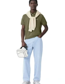 Lacoste L1212 Classic Polo Shirt in Khaki