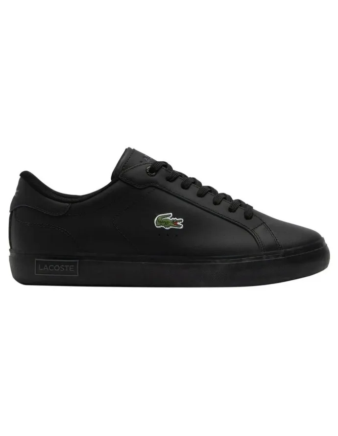 Lacoste Powercourt Sneaker in Black