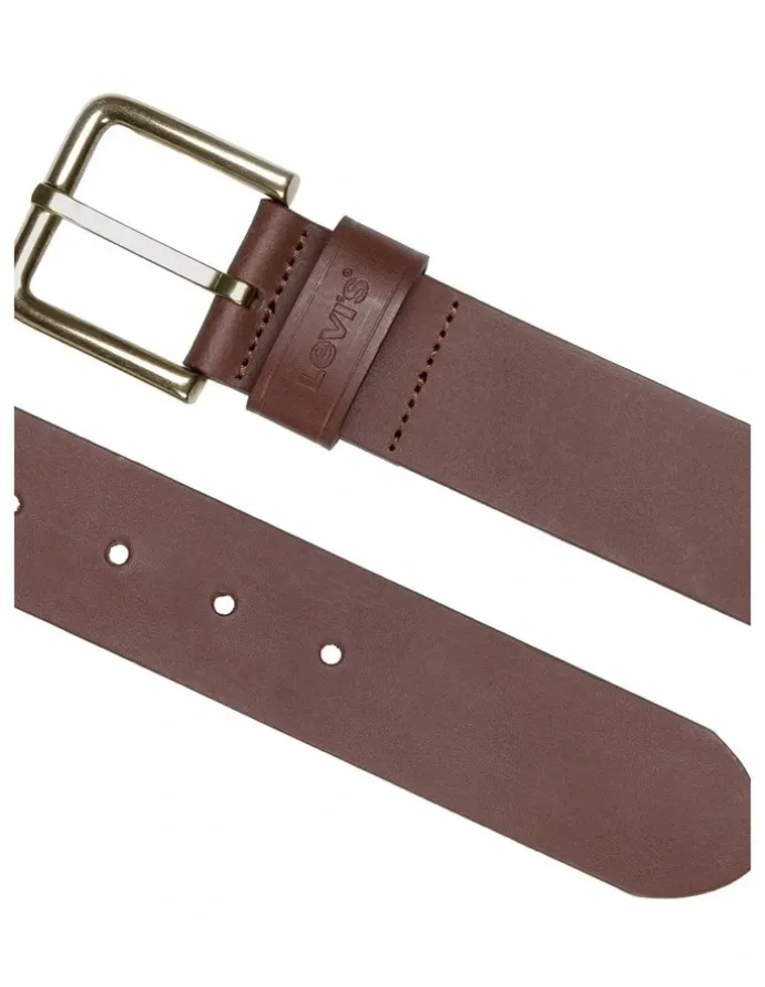 Levi's Square Buckle Belt in Brown