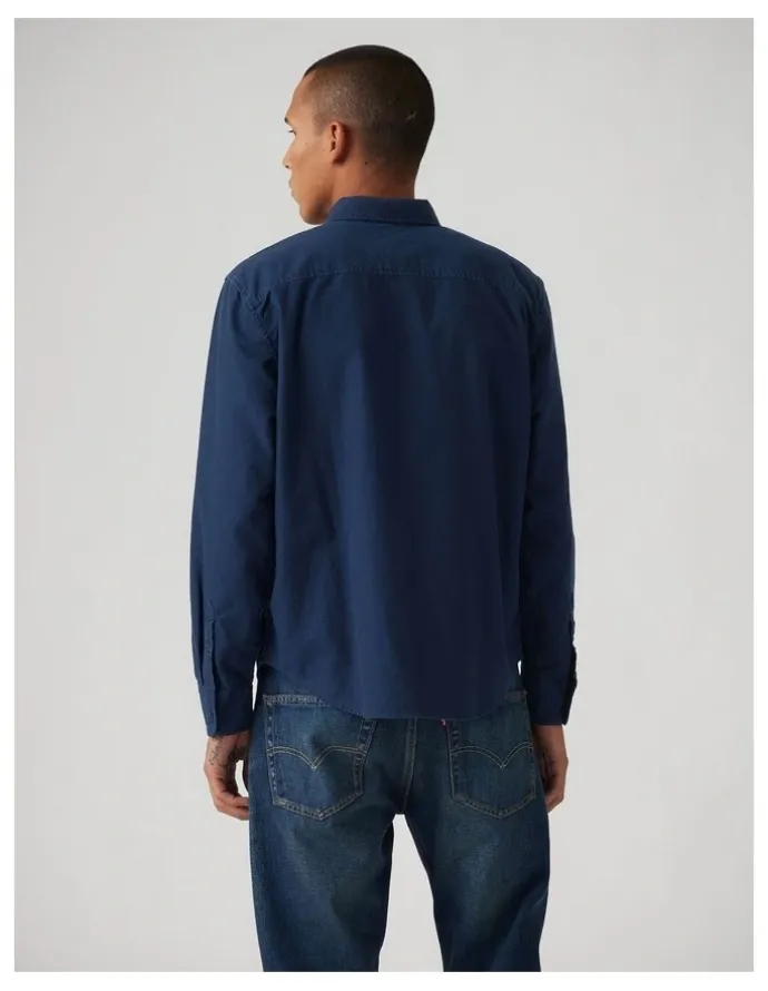 Levi's Authentic Button-Up Shirt in Dress Blues