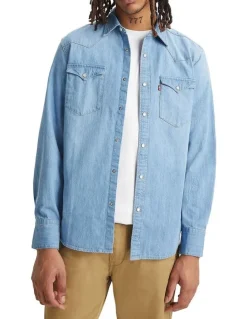 Levi's Barstow Standard Fit Western Shirt in Esta Noche