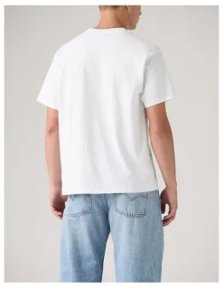 Levi's Graphic Vintage Fit T-Shirt in White with Seasonal Logo 4