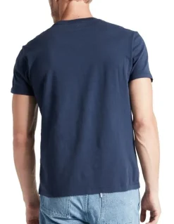 Levi's Original Housemark Tee in Navy