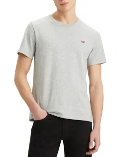 Levi's Original Housemark T-Shirt in Grey Heather Jersey