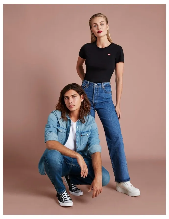 Levi's Short Sleeve Original Tee in White