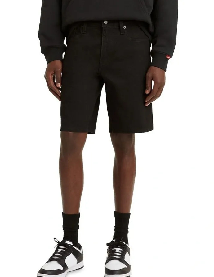 Levi's Standard Denim Shorts in Steel Black