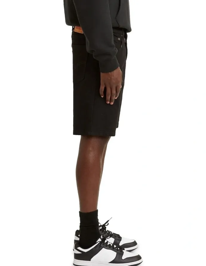 Levi's Standard Denim Shorts in Steel Black