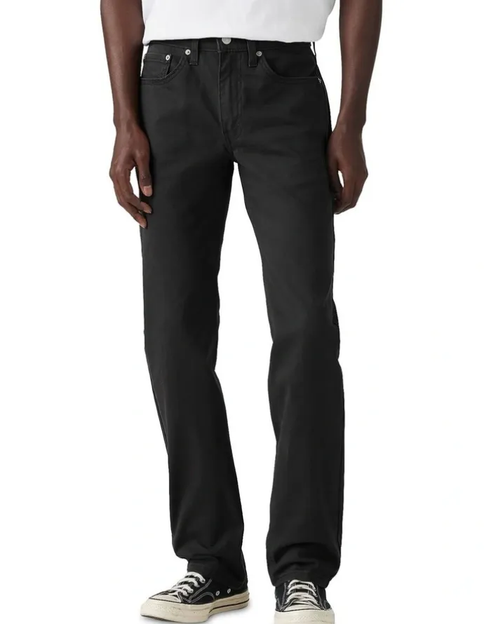 Levi's 514 Straight Pant in Mineral Black Twill