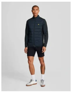 Lyle & Scott Wadded Golf Gilet Vest in Navy