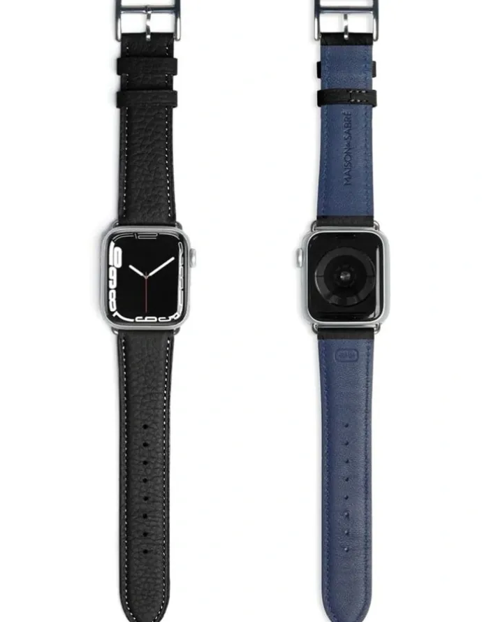 MAISON de SABRÉ Apple Watch Band (38/40/41mm) in Black Caviar