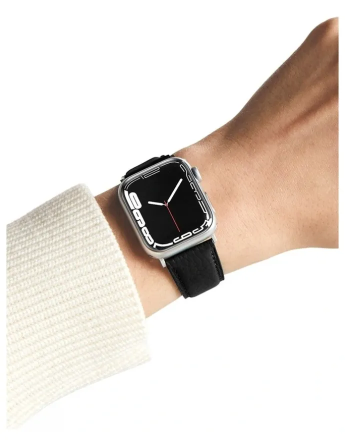 MAISON de SABRÉ Apple Watch Band (38/40/41mm) in Black Caviar