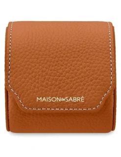 MAISON de SABRÉ The Watch Roll in Pecan Brown