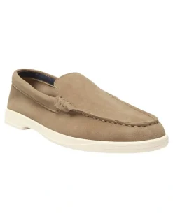Marcs Valiant Loafers in Taupe Suede