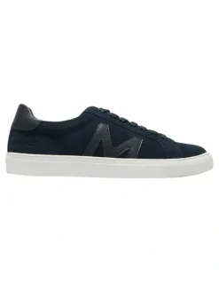 Marcs Varsity Suede Sneakers in Navy
