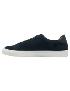 Marcs Varsity Suede Sneakers in Navy