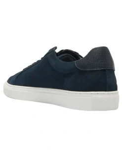 Marcs Varsity Suede Sneakers in Navy