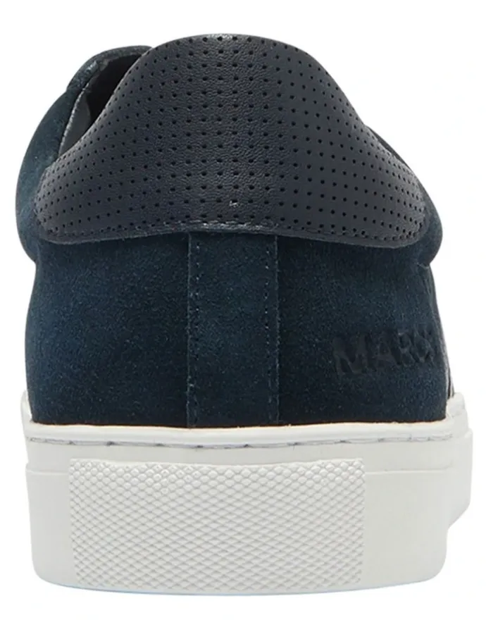 Marcs Varsity Suede Sneakers in Navy