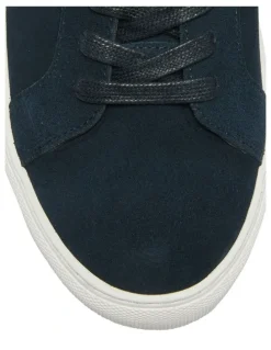 Marcs Varsity Suede Sneakers in Navy