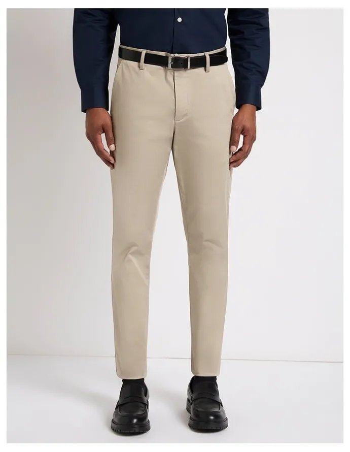 Marcs Baltic Stretch Chino Pant in Pebble