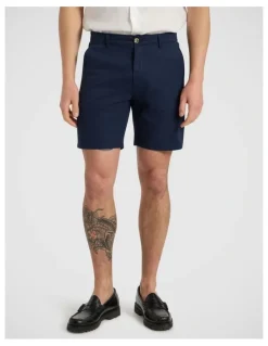Marcs Brayden Chino Short in Ink