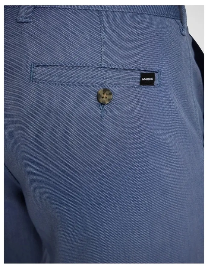 Marcs Brayden Textured Chino Pant in Navy