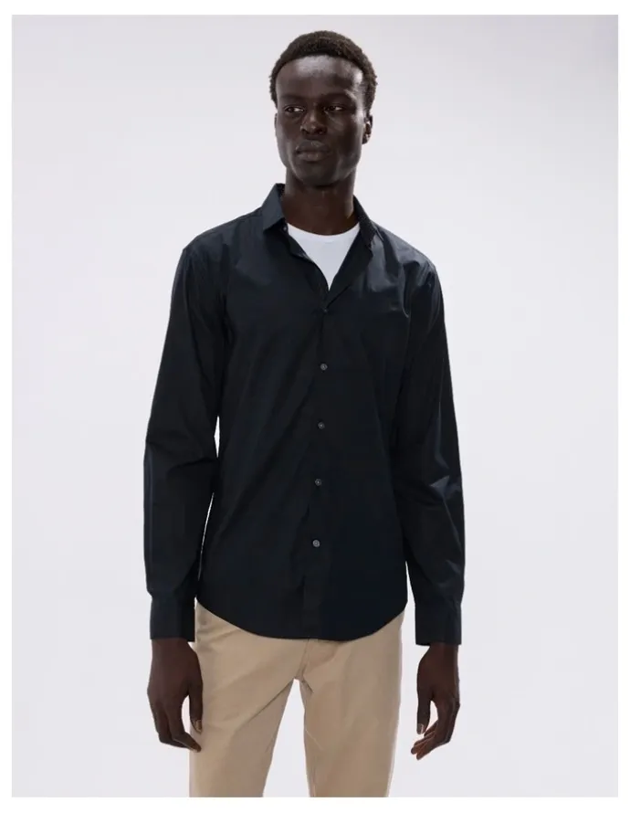 Marcs Cooper Stretch Shirt in Black