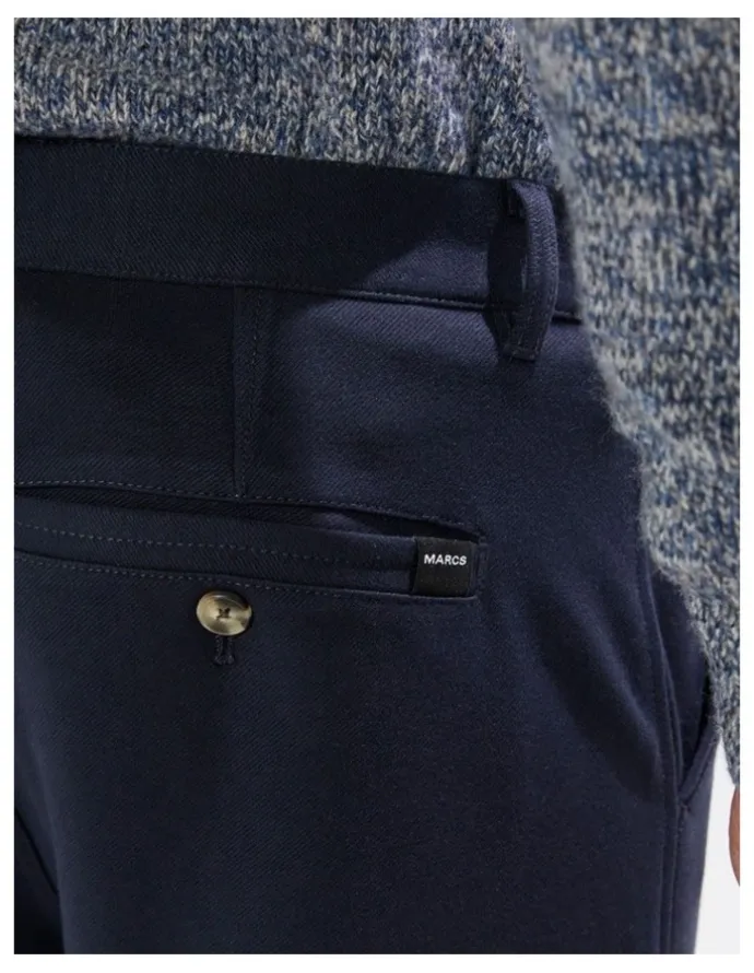 Marcs Drew Ponte Chino Pant in Navy