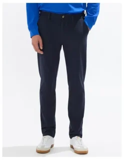 Marcs Drew Ponte Chino Pant in Navy