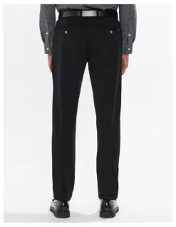 Marcs Drew Ponte Chino Pant in Black