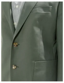 Marcs Evan Cotton Twill Blazer in Agave Green