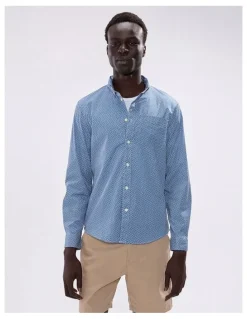Marcs Heart Of A Daisy Shirt in Mid Blue