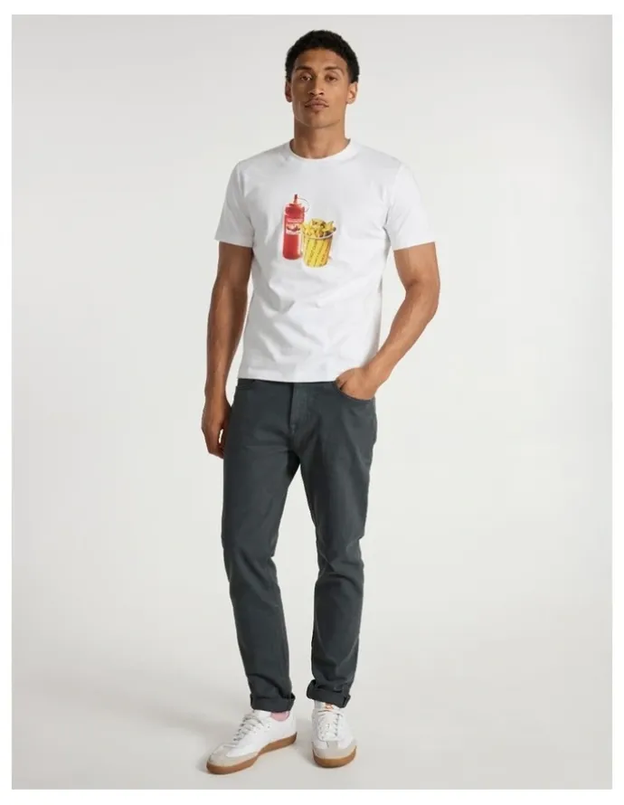 Marcs Hot Chip Tee in White