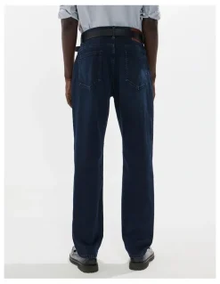 Marcs Hugo Relaxed Fit Jean in Blue Black