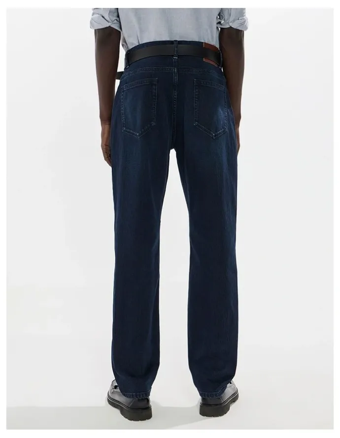 Marcs Hugo Relaxed Fit Jean in Blue Black
