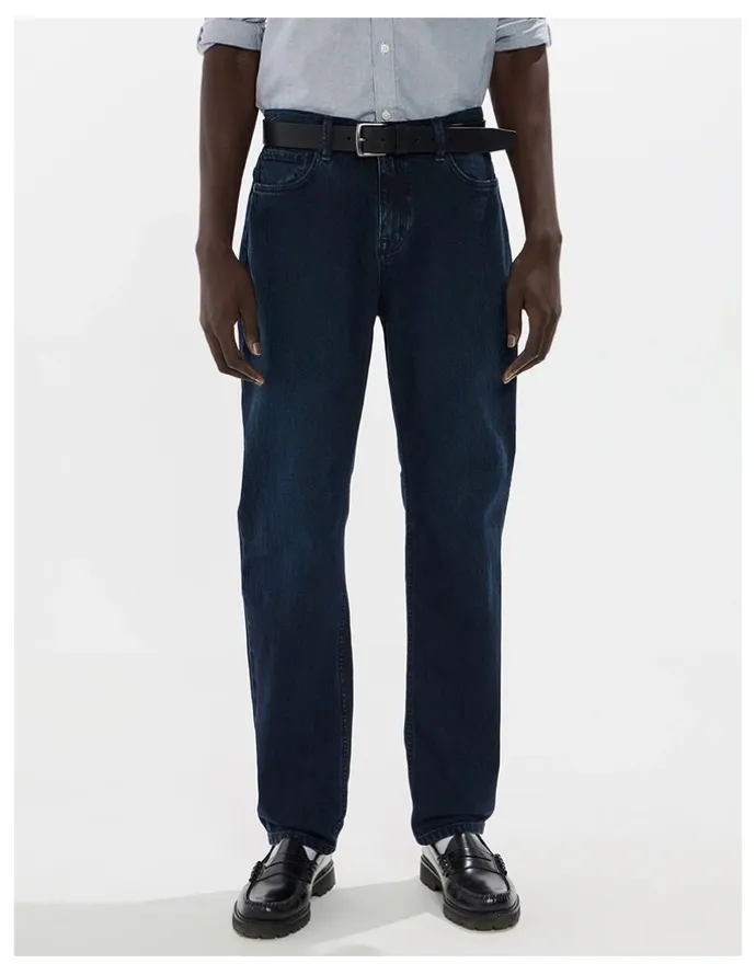Marcs Hugo Relaxed Fit Jean in Blue Black