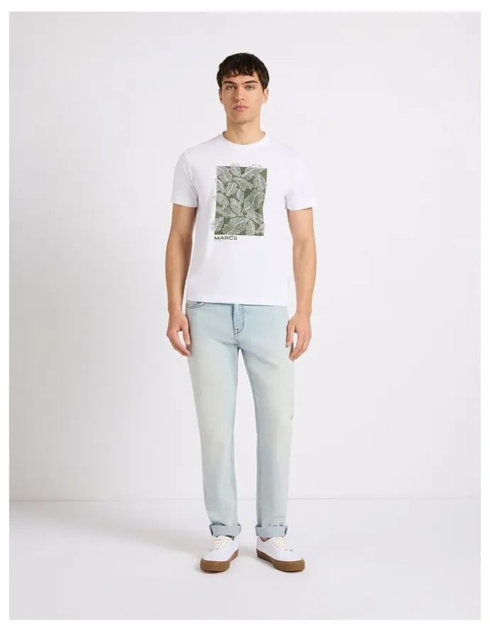 Marcs Hugo Relaxed Fit Jean in Ice Blue