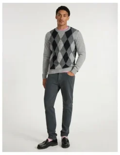 Marcs Jordan Slim Leg Jean in Charcoal