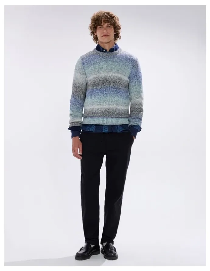 Marcs Lucifer Ombre Knit in Blue Multi