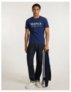 Marcs Marcs Tee in Navy