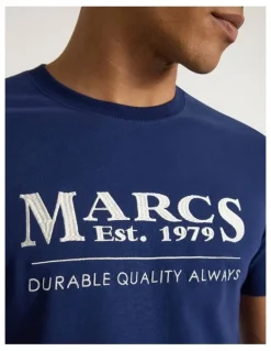 Marcs Marcs Tee in Navy