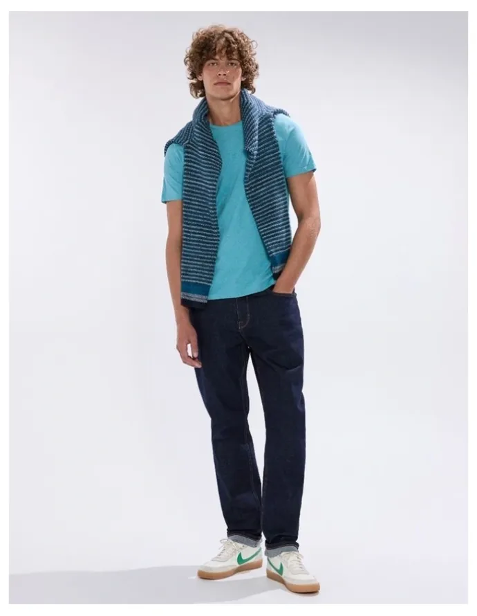 Marcs Marle Brando Crew Neck in Teal